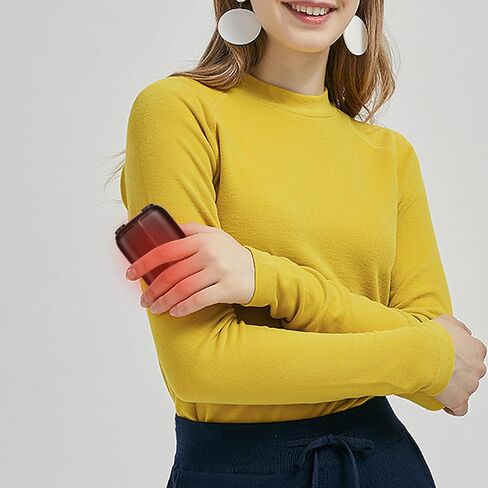 Hand Warmers Rechargeable 2 Pack, Magnetic Electric Handwarmer 10000mAh Portable Charger with 3 Heating Levels Xmas Gifts for Men Women Kids Outdoors Golf Camping Skiing Hunting in Kuwait