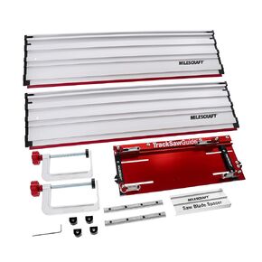 Milescraft 1409 Track Saw Guide - Universal for 7-1/4" Circular Saws, 50" Cutting Range, 2" Depth, Aluminum in Saudi Arabia