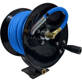 بلوبيرد - بكرة خرطوم هواء يدوية 3/8 × 100 - مطاطية (BBMR38100) in Kuwait