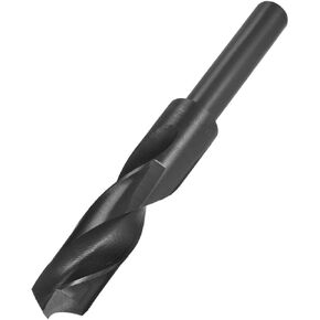 uxcell Reduced Shank Drill Bit 20mm Black Nitride Coated with 1/2 Inch Straight Shank, High Speed Steel HSS 9341 Twist Drill Bit for Stainless Steel Alloy Metal Plastic in Saudi Arabia