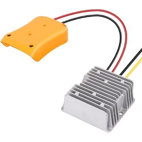 محول طاقة تيار مستمر لبطارية ديوالت 20 فولت بحد أقصى، محول جهد تنازلي من 20 فولت إلى 12 فولت، عاكس 180 وات، منظم محول باك تلقائي لشريط إضاءة LED لعربة الجولف (البطارية غير متضمنة) in Kuwait