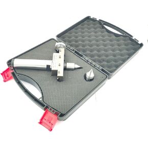 تصميم متنوع لبراءة اختراع للخراطة المستدقة للمخرطة مع خيارات المركز الحي والميت (Morse Taper MT2)