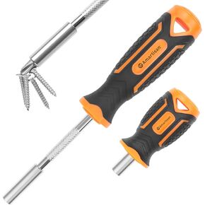 Amartisan 2-Piece 1/4" Bit Driver Magnetic Screwdriver Bit Holder, 200mm and 80mm Long, Screwdriver Handle for Magnet Tip in Kuwait