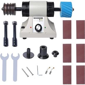 Leather Polishing Burnishing Machine, Leather Edge Grinding Kit Adjustable Rosewood Grinding Head Sander Buffing Motor for All Vegetable Tanned Leather 8000rpm 110V in Saudi Arabia