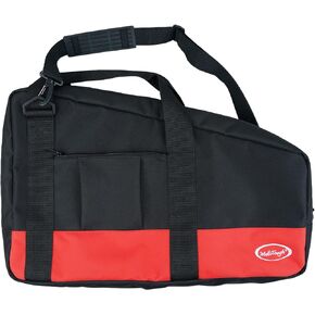 MELOTOUGH Heavy Duty Framing Nail Gun Tool Bag with Extra Storage Pockets Shoulder Strap Fits Hitachi NR83A（Yellow）