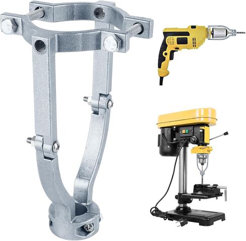 محول لقمة الثقب المربع من جاراوك، ملحق نقر مجلفن لضغط المثقاب، متوافق فقط مع مكبس مثقاب المقعد والمثقاب السلكي الذي يتميز بمحمل تثبيت غير دوار in Kuwait