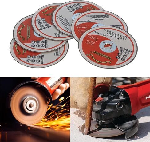 TINVHY 25-Pack Cut-Off Wheels, 3In x 1/32In x 3/8In Cutting Wheel for Cutting Metal & Stainless Steel, Thin Metal Cutting Disc for Angle Grinder Max Operating Speed 20,100 RPM in Saudi Arabia
