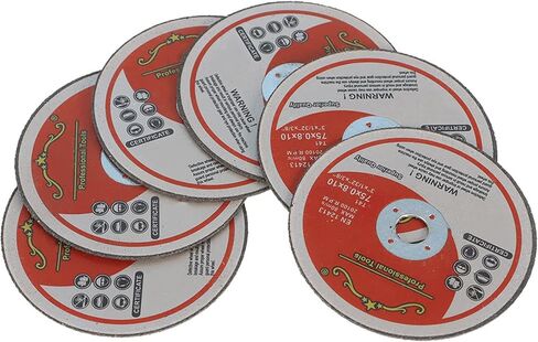 TINVHY 25-Pack Cut-Off Wheels, 3In x 1/32In x 3/8In Cutting Wheel for Cutting Metal & Stainless Steel, Thin Metal Cutting Disc for Angle Grinder Max Operating Speed 20,100 RPM in Saudi Arabia