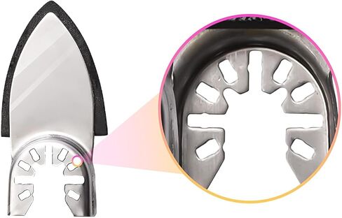 مجموعة مكونة من 129 قطعة من وسادات الصنفرة المتأرجحة، قطعتان من وسادات الصنفرة بالإصبع، قطعتان من محولات مشبك C، 125 قطعة من ورق الصنفرة متعدد الأدوات مقاس 40 × 50 مم لصنفرة الجص الخشبي in Kuwait