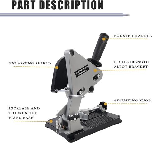 Osakesukar زاوية طاحونة حامل زاوية طاحونة حامل القاطع دعم قوس حامل آلة قطع ل 100 و 125 زاوية طاحونة in Kuwait