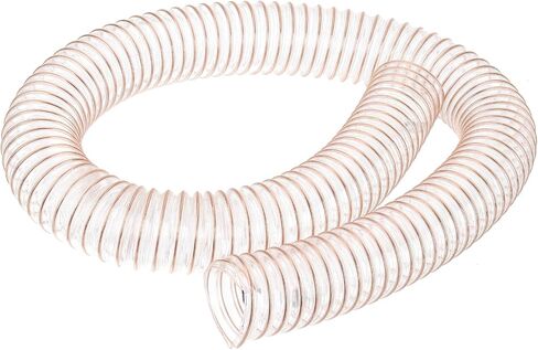 PATIKIL PU Flexible Vacuum Cleaner Hose, 32mm ID 1M Length Dust Collection Hose Use with Dust Collectors for Industrial Woodworking Cleaner, Copper Tone in Kuwait