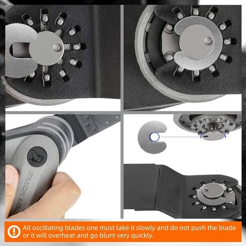 شفرات منشار متعددة المهام من التيتانيوم من أريسمرو، شفرات منشار قطع الطاقة للخشب والمعادن والمواد الصلبة، 3 عبوات in Kuwait