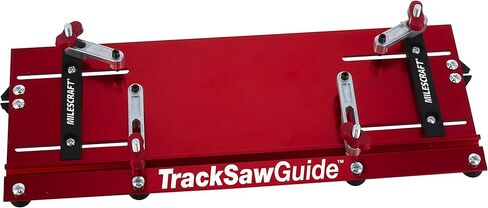 Milescraft 1409 Track Saw Guide – Universal Compatibility for Circular Saws with Blades up to 7-1/4". 50" Expandable Cutting Range with 2" Cutting Depth. All Aluminum Construction. in Saudi Arabia