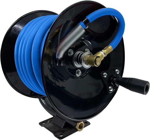 بلوبيرد - بكرة خرطوم هواء يدوية 3/8 × 100 - مطاطية (BBMR38100) in Kuwait