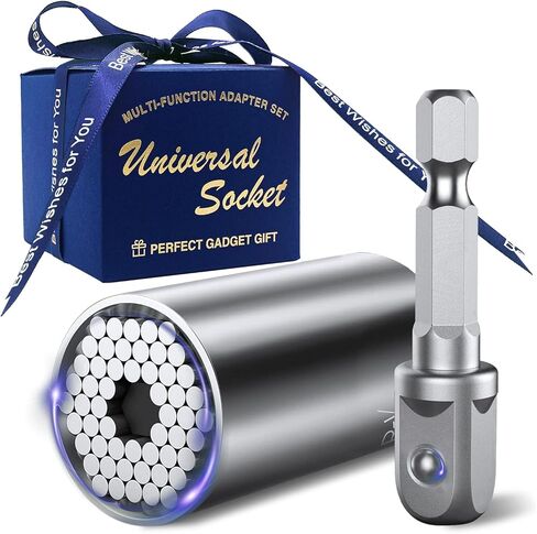 أدوات تخزين للرجال، هدايا للرجال، أدوات مقبس عالمية فائقة، هدايا عيد الميلاد للأب الذي لديه كل شيء، أدوات رائعة له الأب الزوج صديق الجد، هدايا أدوات فريدة للرجال in Kuwait