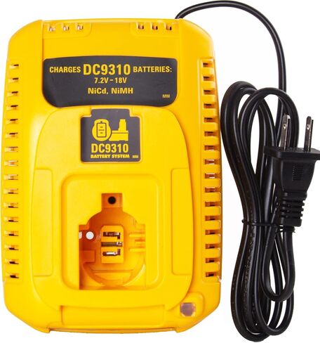 Lilocaja DC9310 18V XRP Battery Charger Replacement for Dewalt 18V Battery Charger DW9116 Compatible with Dewalt 7.2V-18V XRP NiCD/NiMH Battery DC9098 DC9096 DC9091 DW9072(Not for Any Li-ion Battery) in Kuwait