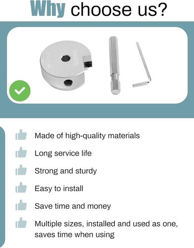 مخرطة أنابيب PVC 3 قطع تشمل رأس 2 بوصة، رأس 3 بوصة، رأس 1-1/2 بوصة in Kuwait