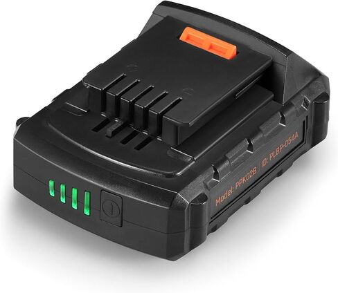 بطارية ENGiNDOT 20 فولت ليثيوم أيون 2.0 أمبير في الساعة بطارية بديلة قابلة لإعادة الشحن لجميع الأدوات الكهربائية اللاسلكية 20 فولت in Kuwait