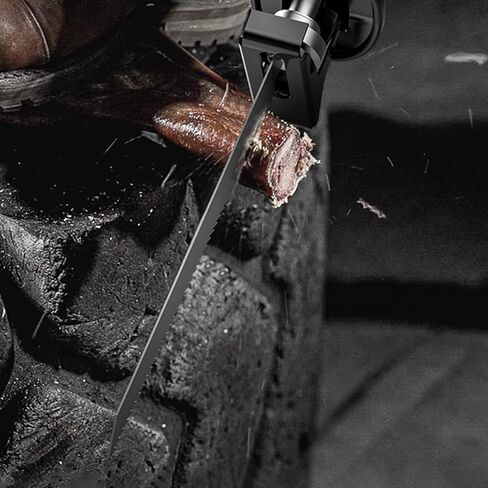 JIAYOUBAO الفولاذ المقاوم للصدأ شفرات المنشار الترددية 12 بوصة، 3TPI أسنان كبيرة غير مصبوغة لقطع الطعام، تركيا، اللحوم المجمدة، قطع العظام، لحم الخنزير المعالج، الحيوانات الكبيرة، لحم البقر، الأغنام، العظام 3 حزمة in Kuwait