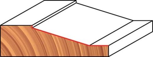 Freud 99-516: 3-1/2" (dia.) Raised Panel Bit with 1/2" shank, 1/2" carbide height, One Size, Perma-shield Coating Red in Saudi Arabia