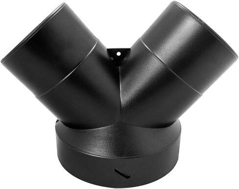 مجمع الغبار POWERTEC 70189V Y-Fitting | مخفض خرطوم من 6 بوصات إلى 4 بوصات لنظام جمع الغبار في الأعمال الخشبية in Kuwait