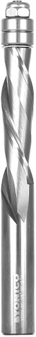 YONICO Solid Carbide Flush Trim Router Bit Spiral 1/2-Inch Downcut 1/2-Inch Shank 32204-SC in Saudi Arabia