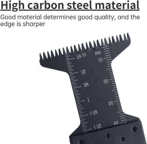 شفرة منشار أداة متأرجحة 20 قطعة من Guudi، شفرة منشار متأرجحة عالمية احترافية، شفرة خشبية متعددة الأدوات، أداة متأرجحة متينة سريعة الإصدار، شفرة متعددة الأدوات تناسب جميع الموديلات (44 مم) in Kuwait