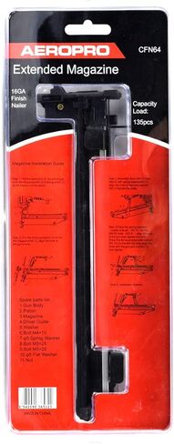 AeroPro CFN64 Extended Magazine for Hitachi NT65M2(S) 16-Gauge Finish Nailer w/ 135pcs Nail Capacity in Kuwait