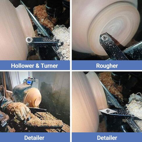 29 قطعة من أدوات مخرطة الكربيد، مجموعة أدوات قطع التنغستن، أدوات تحويل الخشب للمخرطة، تتضمن 11 مم مربع مع نصف قطر، 12 مم و8.9 مم دائرية، 30 × 10 مم ألماس، مفاتيح ربط، براغي in Kuwait