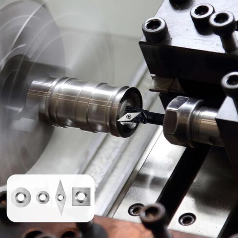 29 قطعة من أدوات مخرطة الكربيد، مجموعة أدوات قطع التنغستن، أدوات تحويل الخشب للمخرطة، تتضمن 11 مم مربع مع نصف قطر، 12 مم و8.9 مم دائرية، 30 × 10 مم ألماس، مفاتيح ربط، براغي in Kuwait