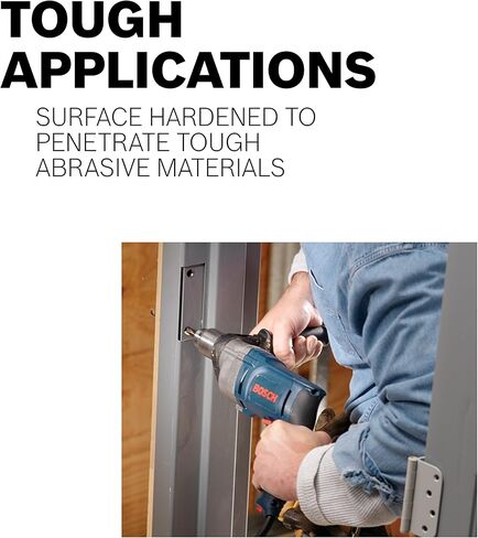 بوش CO2132 قطعة واحدة 5/64 بوصة. × 2 بوصة. مثقاب معدني من الكوبالت لتطبيقات الحفر في المعادن ذات القياس الخفيف، والفولاذ عالي الكربون، والألومنيوم والفولاذ المتحالف، والحديد الزهر، والفولاذ المقاوم للصدأ، والتيتانيوم in Kuwait