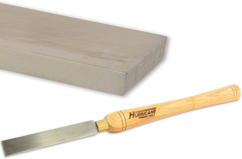 Hurricane Turning Tools, HTT-118, High Speed Steel, 1" Square Scraper for Woodturning in Saudi Arabia