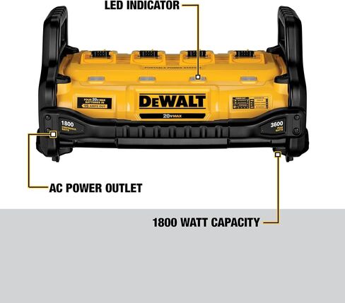 DEWALT FLEXVOLT Power Station, Portable, Tool Only (DCB1800B) in Saudi Arabia