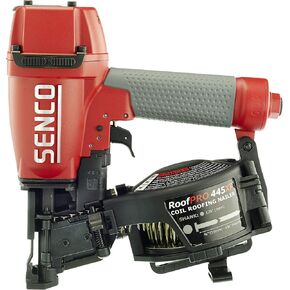 Senco 8V0001N 1-3/4" 15 Degree Angle Wire Coil Nailer, Red/Gray - 445Xp in Kuwait