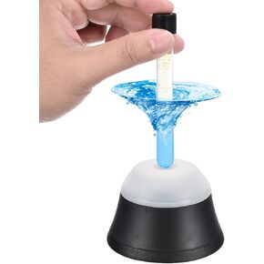 PATIKIL Mini Vortex Mixer Shaker Miniature Paint Shaker Lab Vortex 3000RPM, Touch Function, Paint Ink Orbital Shaker Mixer Nail Polish Mixer Test Tube Mixer Red