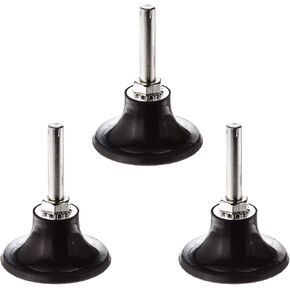 2 بوصة حامل لوحة القرص، حامل لوحة استبدال سريع العالمي مع 1/4 عرقوب للتلميع، الرملي، إعداد السطح المستدير (3 حزم) in Kuwait