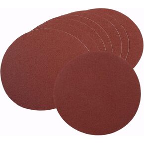8 Inch PSA Sanding Discs, 40Grit, No-Hole Self Stick Aluminum Oxide, 15PCS | Adhesive Back Sandpaper, Easy Removal, for Wood, Metal, Auto & Furniture Polishing & Sanding in Saudi Arabia