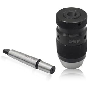 Yunnergo 1/32"- 5/8" ظرف ضغط مثقاب فائق التحمل مع MT2-JT33 مثقاب ظرف، حامل JT33 بدون مفتاح ذاتي الشد (ظرف مثقاب) in Saudi Arabia