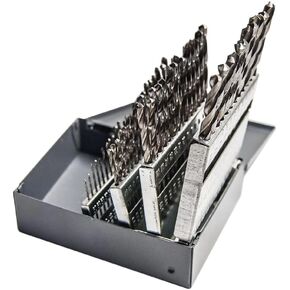 Century Drill & Tool 11431 Wire Gauge Drill Bit, No. 31, Premium High-Speed Steel, Precision Ground Tips, Use in Metal, Wood, and Plastic, Drill Exact Size Holes, Ideal for Tapping