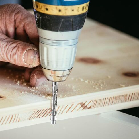 لقم توجيه Turnextte Up Cut Spiral Flush Trim، قطر القطع 1/4 بوصة وطول القطع 1-1/8 بوصة، مطحنة نهاية كربيد عرقوب 1/4 بوصة لتقليم الأعمال الخشبية in Kuwait