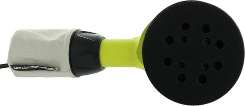 Ryobi RS290G 2.6 Amp 12,500 OPM Single Speed 5 Inch Hook and Loop Corded Random Orbit Sander w/ 3 Pads and Dust Bag in Saudi Arabia