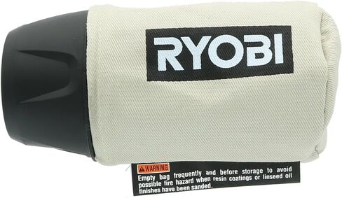 Ryobi RS290G 2.6 Amp 12,500 OPM Single Speed 5 Inch Hook and Loop Corded Random Orbit Sander w/ 3 Pads and Dust Bag in Saudi Arabia
