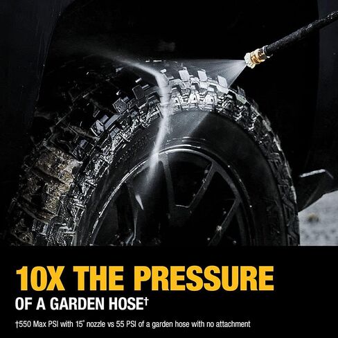 منظف ​​الطاقة اللاسلكي Dewalt DCPW550BR 20V MAX 550 PSI (أداة فقط) (متجدد) in Kuwait