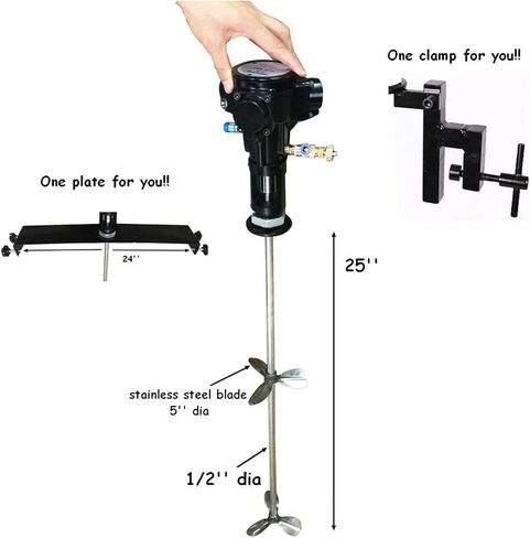 خلاط هواء هوائي 200 لتر (50 لتر) من TECHTONGDA in Kuwait