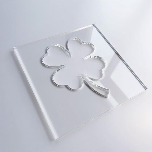 Clover Template, Clear Acrylic Template, Woodworking Router Template in Saudi Arabia