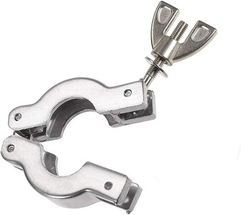 SHERICH KF25 Flange Size NW25 Aluminum Wing Nut Clamp with O-shaped Aluminum Core Ring Fluororubber Ring Kit, Vacuum Connector (KF-25) in Saudi Arabia