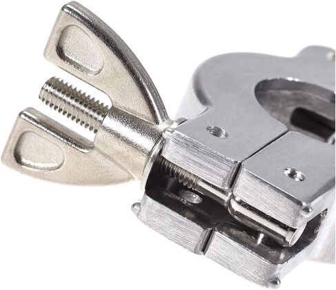 SHERICH KF25 Flange Size NW25 Aluminum Wing Nut Clamp with O-shaped Aluminum Core Ring Fluororubber Ring Kit, Vacuum Connector (KF-25) in Saudi Arabia