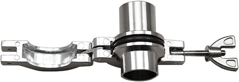 SHERICH KF25 Flange Size NW25 Aluminum Wing Nut Clamp with O-shaped Aluminum Core Ring Fluororubber Ring Kit, Vacuum Connector (KF-25) in Saudi Arabia