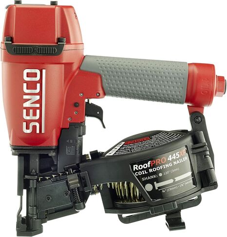 Senco 8V0001N 1-3/4" 15 Degree Angle Wire Coil Nailer, Red/Gray - 445Xp in Saudi Arabia