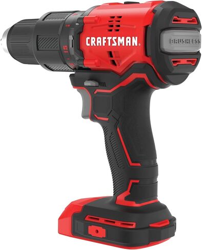 CRAFTSMAN 20V Cordless Hammer Drill, Brushless, Variable Speed, Tool Only (CMCD731B) in Saudi Arabia